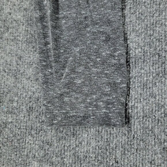 Hollister Shirt Men's Small Gray Embroidered Logo Crew Neck Long Sleeve Pocket - Picture 9 of 15